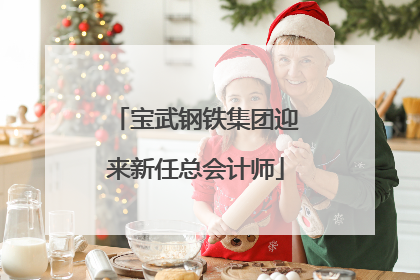 宝武钢铁集团迎来新任总会计师